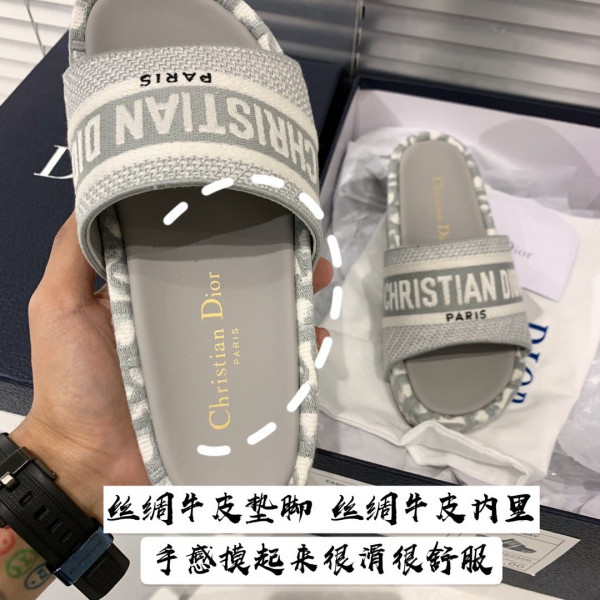 HOT SALE dior DWAY SLIDES