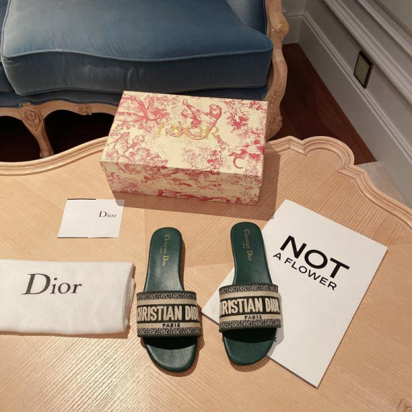 HOT SALE dior DWAY SLIDES