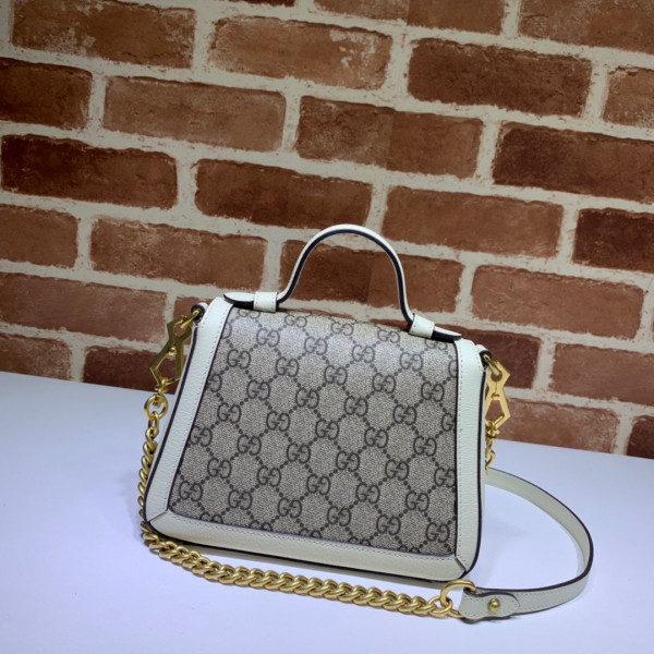 HOT SALE GUCCI GG Marmont mini top handle bag