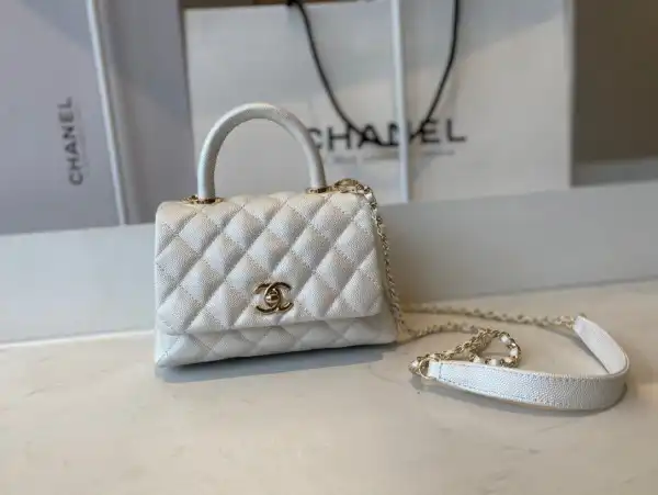 First bag ru CHANEL MINI FLAP BAG WITH TOP HANDLE