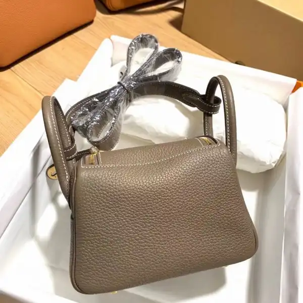 Bagsoffer HERMES LINDY MINI HANDMADE