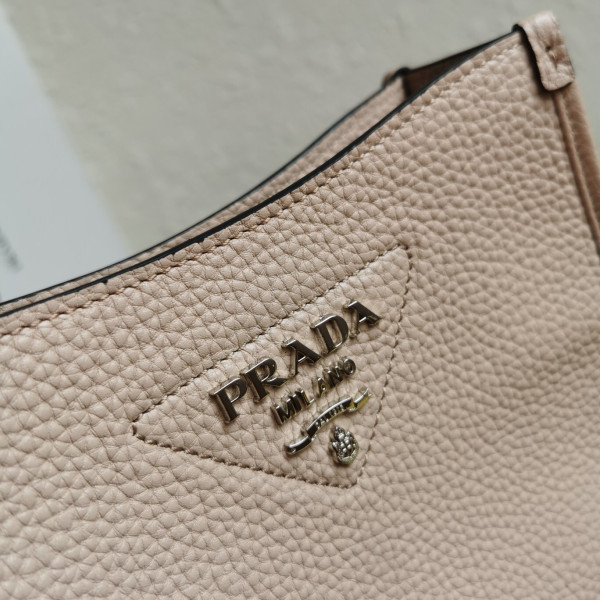 HOT SALE PRADA Leather mini shoulder bag