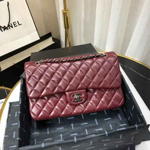 CHANEL FLAP BAG LAMBSKIN