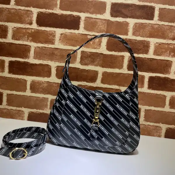 GUCCI x BALENCIAGA Jackie 1961 small hobo bag