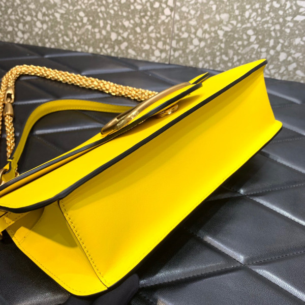 HOT SALE VALENTINO LOCÒ CALFSKIN SHOULDER BAG