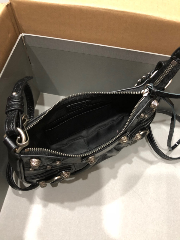 HOT SALE BALENCIAGA WOMEN'S LE CAGOLE MINI BAG WITH CHAIN