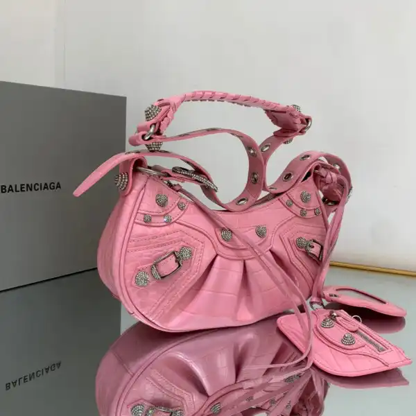 BALENCIAGA WOMEN'S LE CAGOLE XS SHOULDER BAG