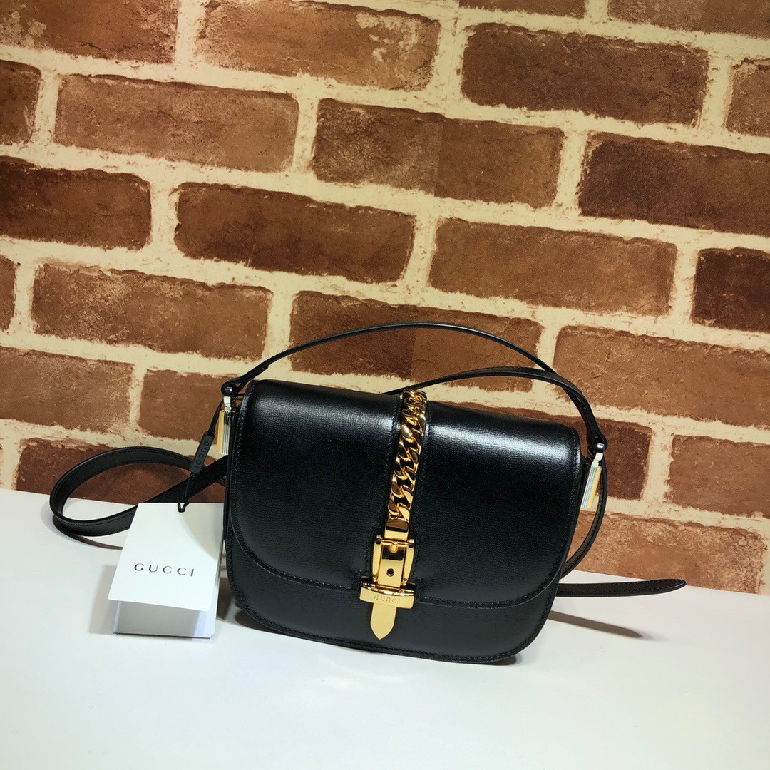 HOT SALE GUCCI Sylvie 1969 mini shoulder bag