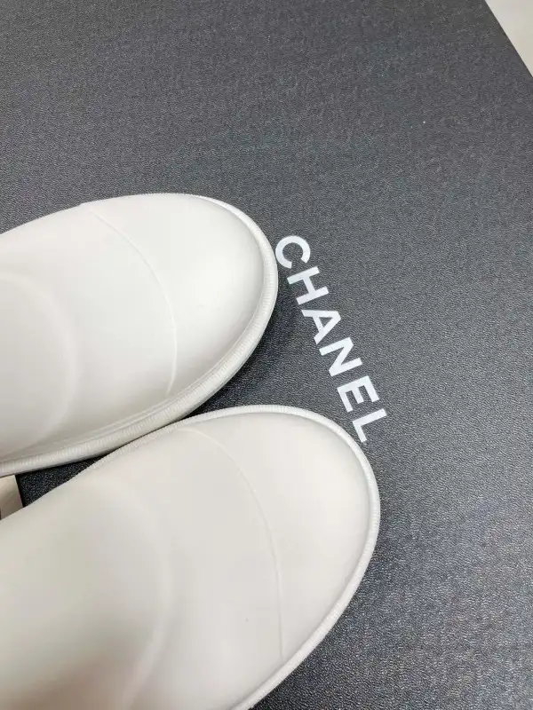 CHANEL RAIN BOOTS