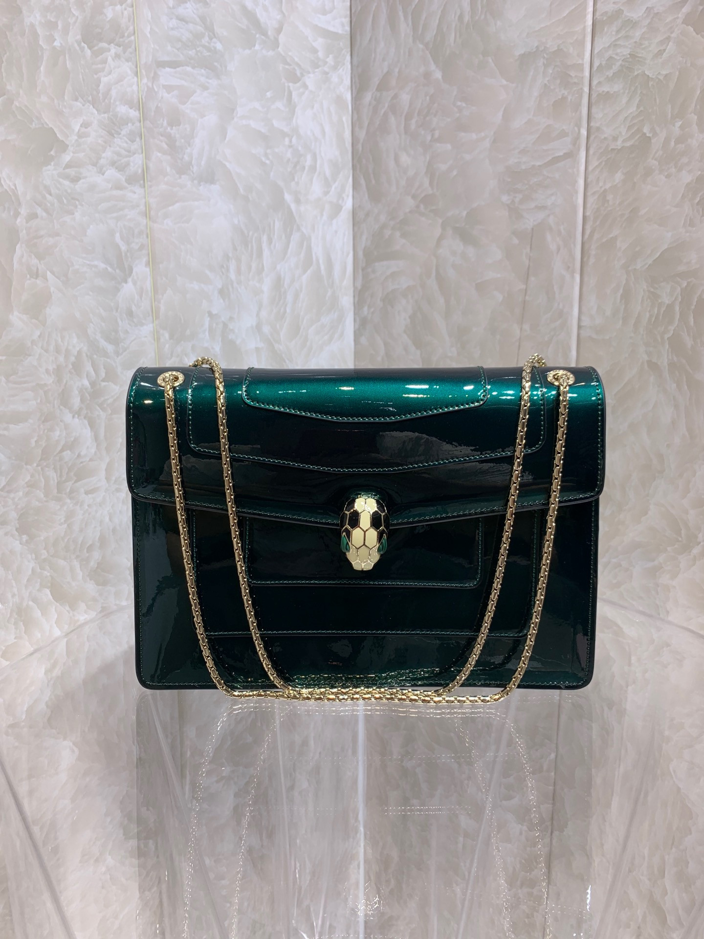 HOT SALE BVLGARI SERPENTI FOREVER SHOULDER BAG