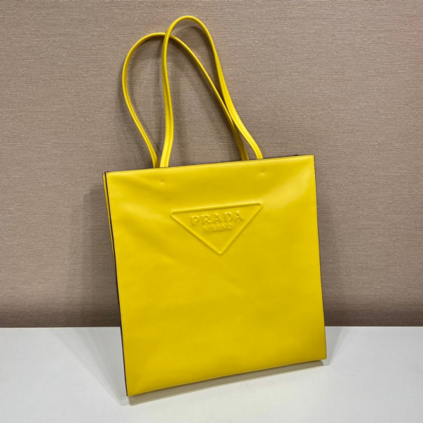 HOT SALE PRADA Leather tote bag