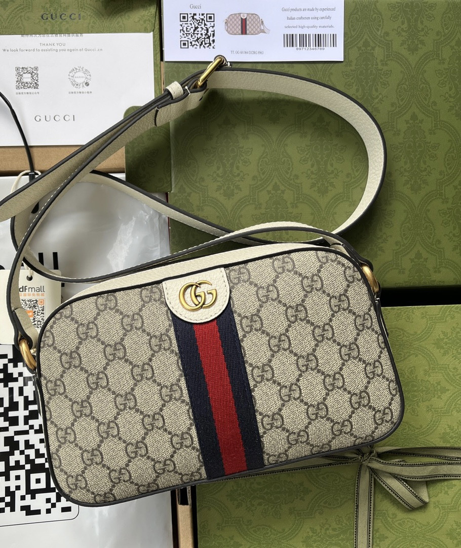 HOT SALE Gucci Ophidia GG shoulder bag