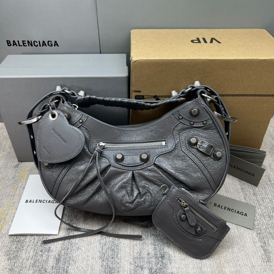 HOT SALE BALENCIAGA WOMEN'S LE CAGOLE SMALL SHOULDER BAG