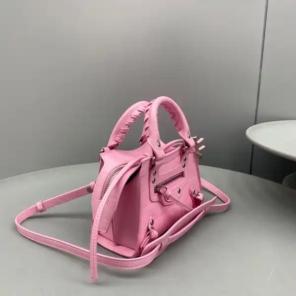 BALENCIAGA NEO CHANELASSIC NANO TOP HANDLE BAG