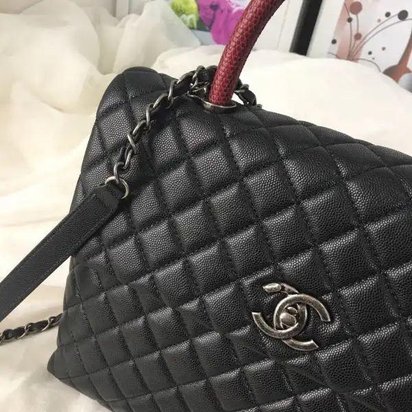 CHANEL TOP HANDLE BAG