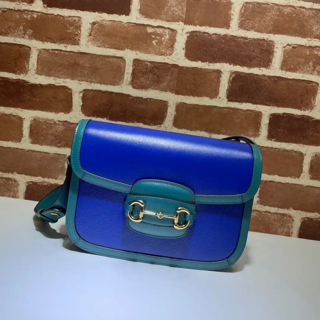 TO GUCCI Horsebit 1955 shoulder bag