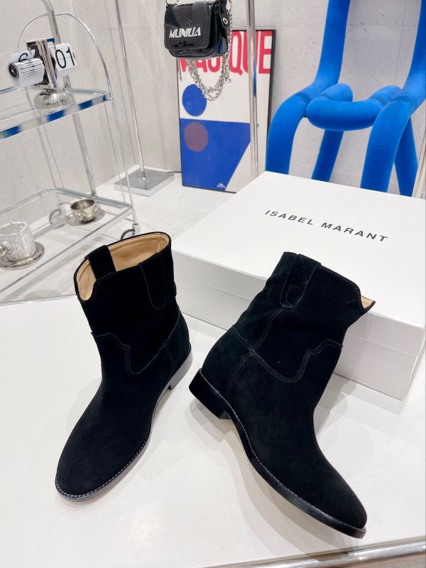 [FREE SHIPPING] ISABEL MARANT SUSEE SUEDE ANKLE BOOTS