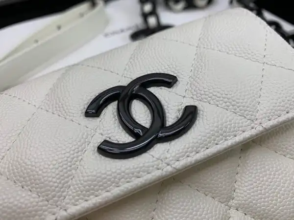 First Bag Ru CHANEL BELT FLAP CARD HOLDER