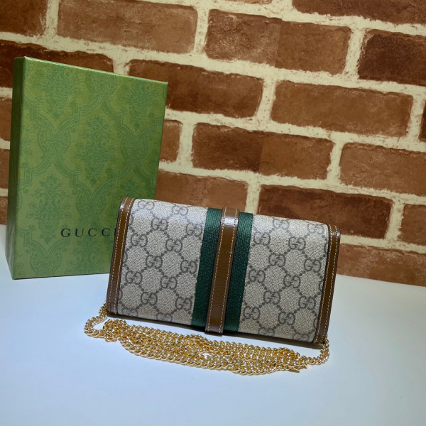 HOT SALE GUCCI Jackie 1961 chain wallet