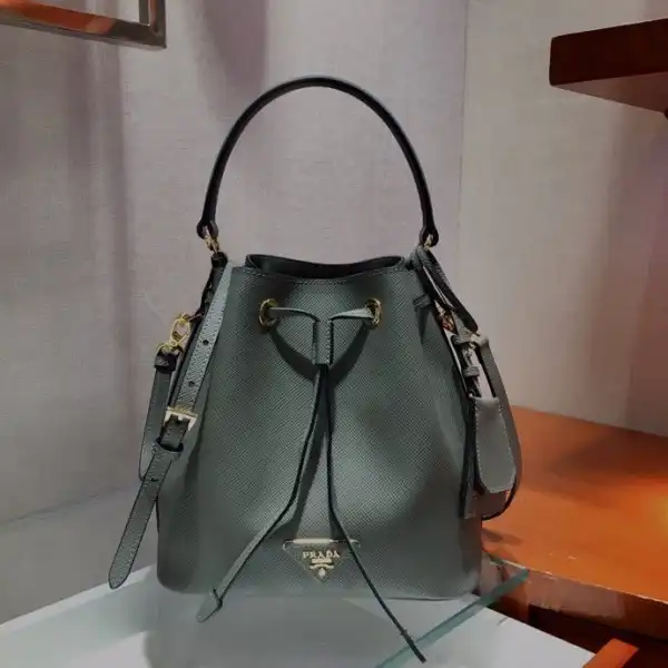 First bag ru PRADA Saffiano Leather Bucket Bag