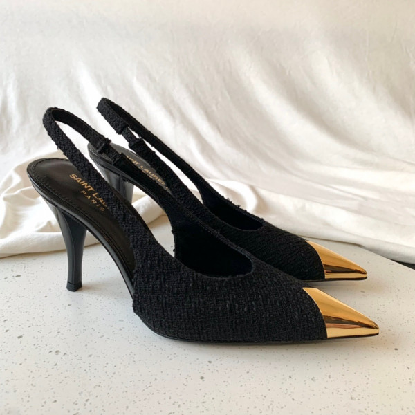 YSL VESPER SLINGBACK PUMPS