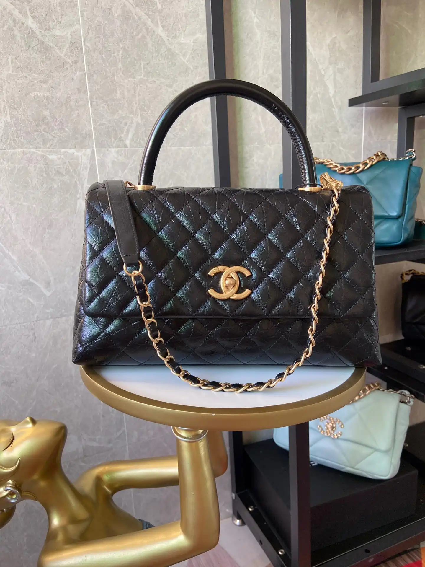 CHANEL COCO HANDLE BAG