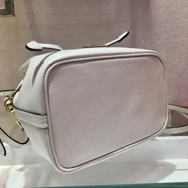 Bagsoffer PRADA Saffiano Leather Bucket Bag