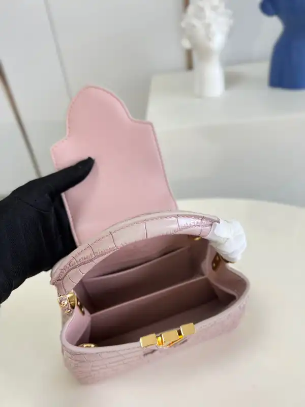 First bag ru LOUIS VUITTON CAPUCINES MINI