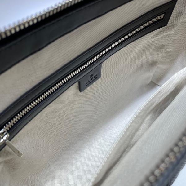 HOT SALE GUCCI GG embossed messenger bag