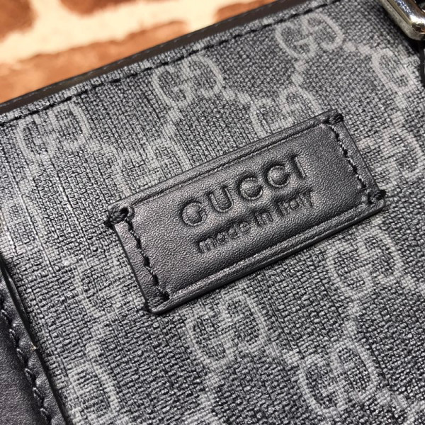 HOT SALE GUCCI GG Black briefcase