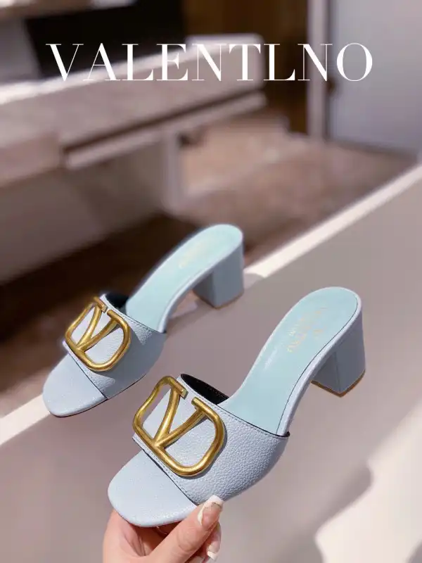 VALENTINO VLOGO SIGNATURE SLIDE SANDAL