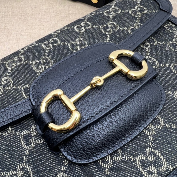 HOT SALE GUCCI Horsebit 1955 shoulder bag