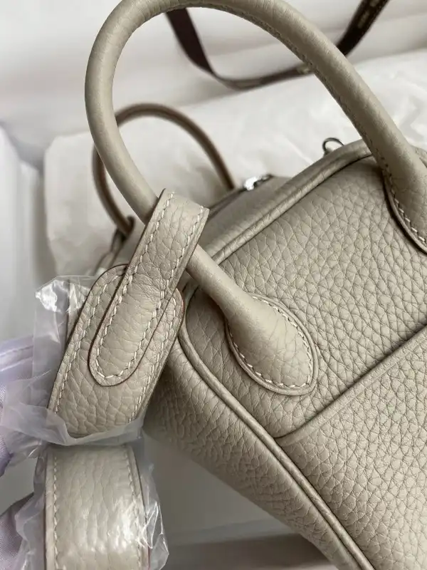 First bag ru HERMES LINDY MINI HANDMADE