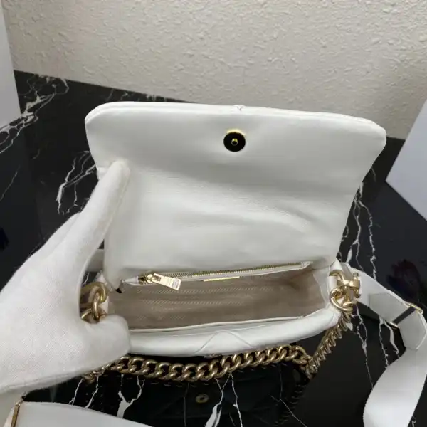 First bag ru PRADA System nappa leather patchwork bag