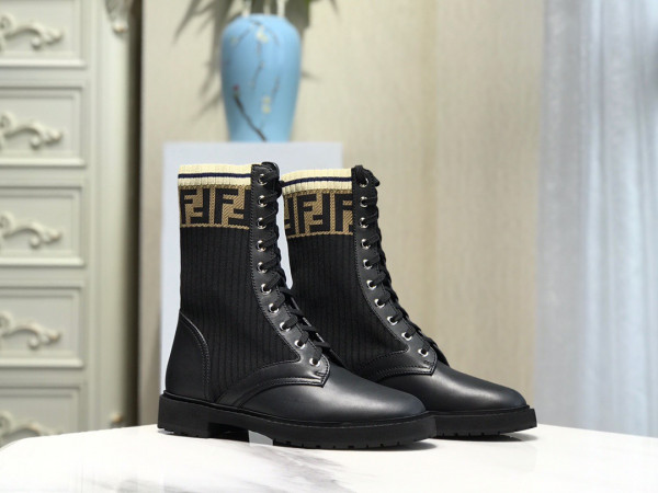 HOT SALE FENDI ANKLE BOOTS