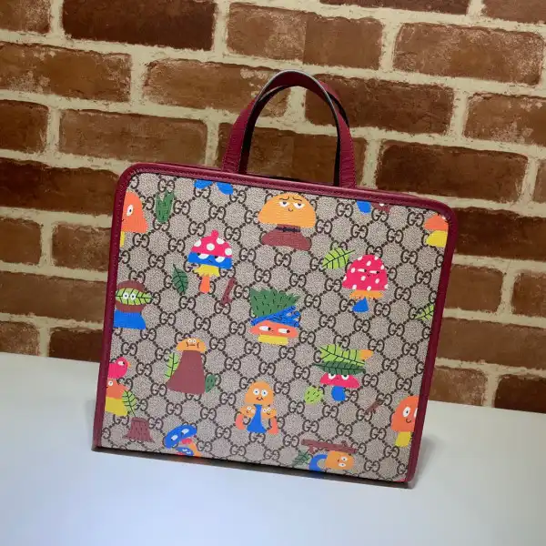 GUCCI Children's woodland tote bag