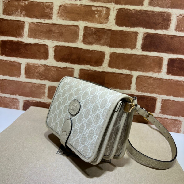 HOT SALE GUCCI Mini shoulder bag with Interlocking G