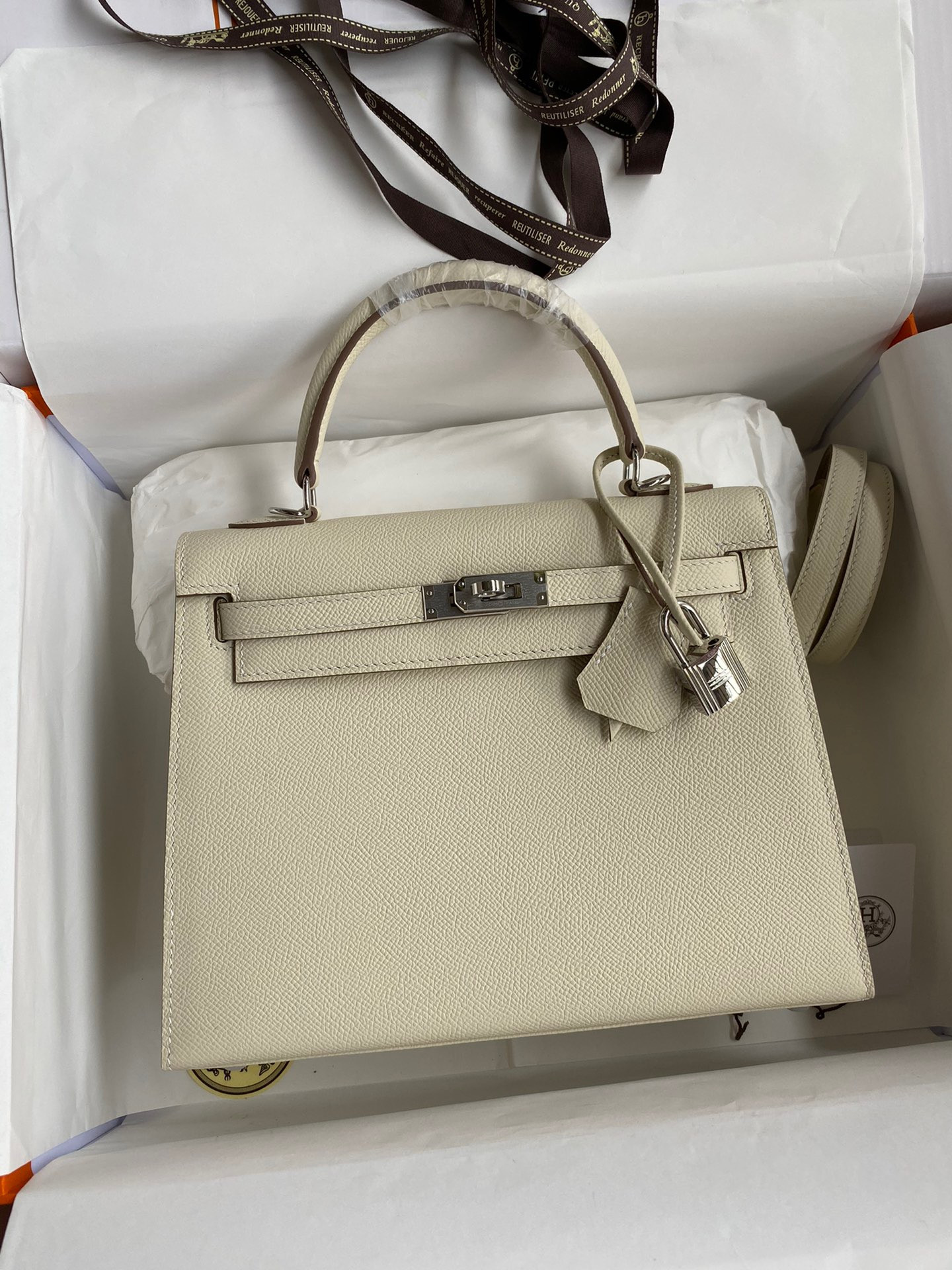 HOT SALE HERMES KELLY  ALL HANDMADE 25CM