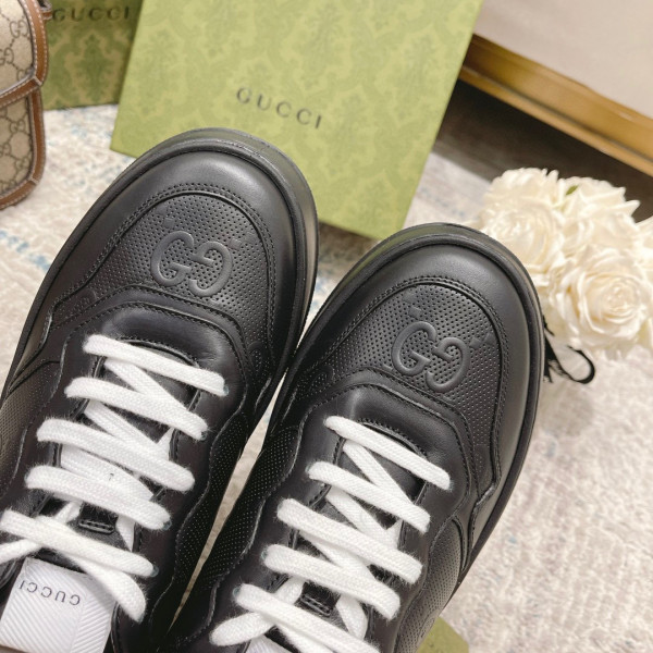 HOT SALE GUCCI GG embossed sneaker