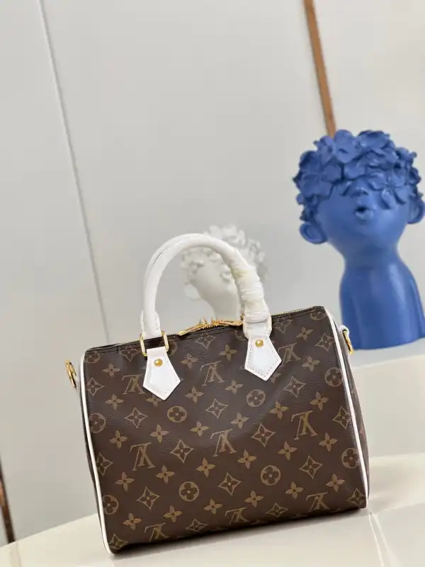 Eliminating the middleman and passing on savings to you. With massive production and tax-free benefits LOUIS VUITTON SPEEDY BANDOULIÈRE 25