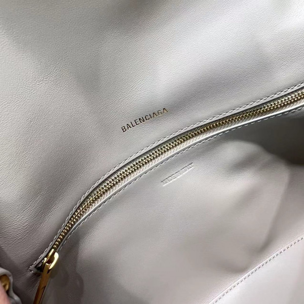 BALENCIAGA DOWNTOWN SMALL SHOULDER BAG WITH CHAIN