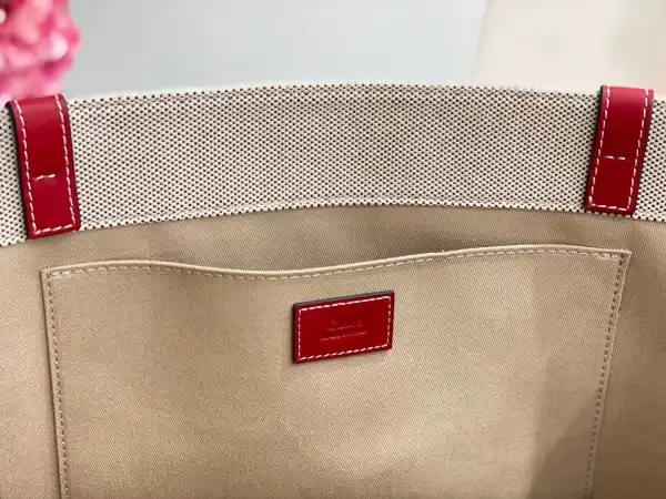 CHLOÉ large woody tote bag