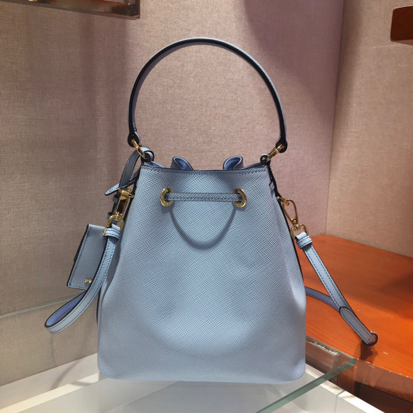 HOT SALE PRADA Saffiano Leather Bucket Bag