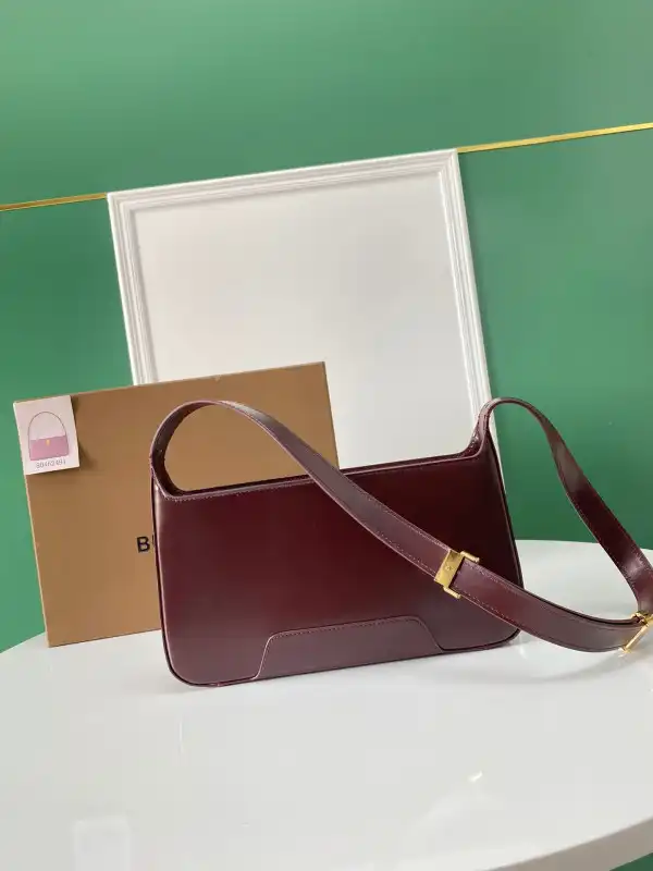 BURBERRY Leather TB Shoulder Bag