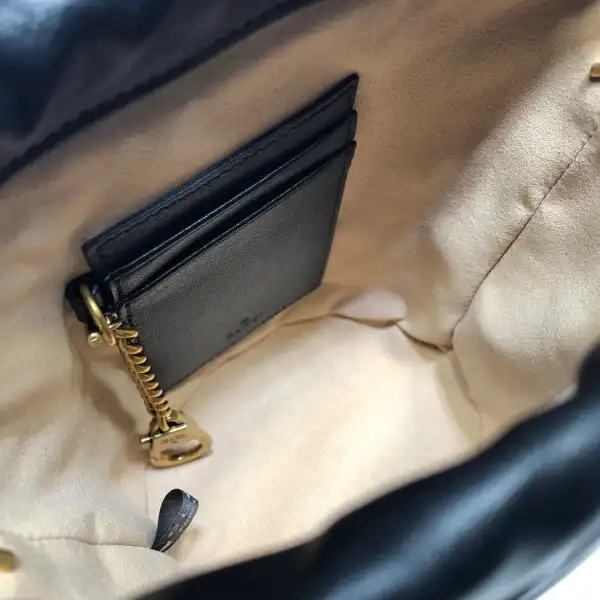 Affordable GUCCI GG Marmont mini bucket bag