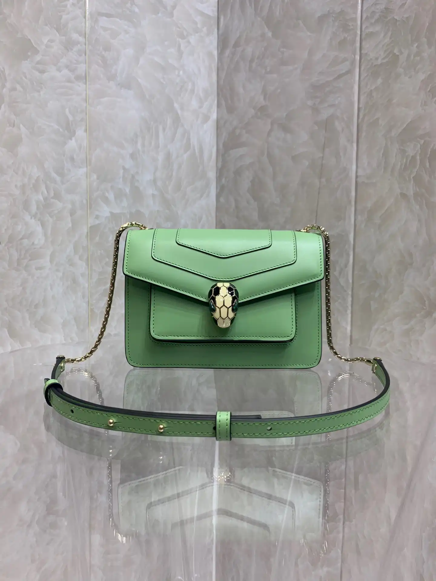 First bag ru BVLGARI SERPENTI FOREVER CROSSBODY BAG