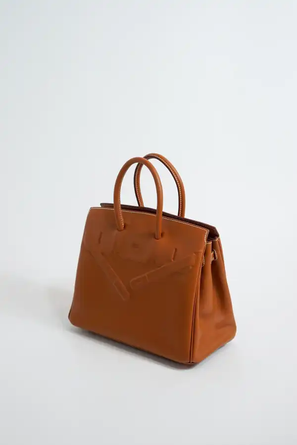 HERMES BIRKIN SHADOW 25CM HANDMADE