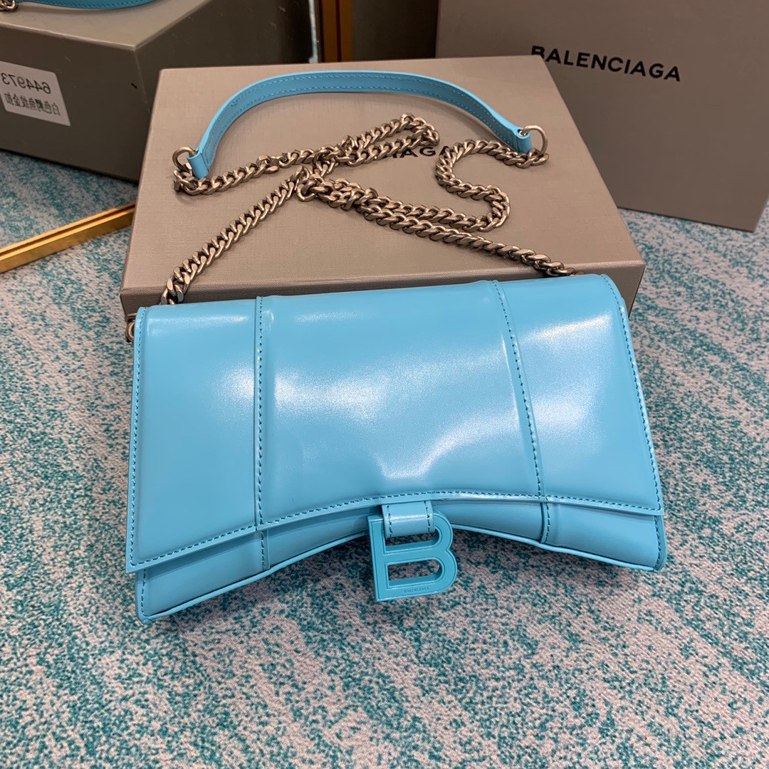 BALENCIAGA  HOURGLASS CHAIN BAG