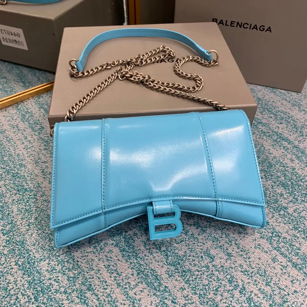 BALENCIAGA  HOURGLASS CHAIN BAG