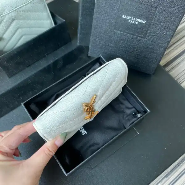 First bag ru YSL MONOGRAM SMALL ENVELOPE WALLET IN